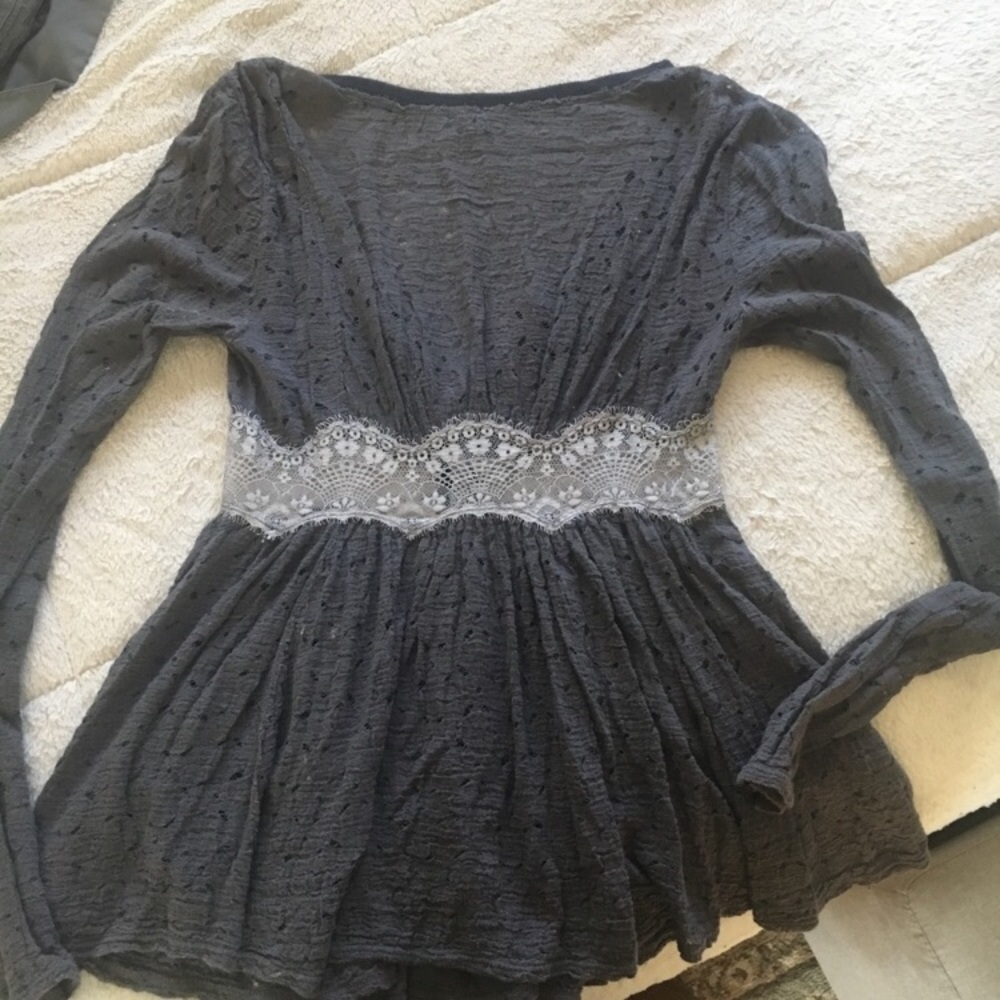 Free People Long Sleeve Blouse - Picture 5 of 8